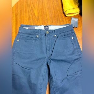 Mens GAP Navy Blue Vintage Shorts size 32 chino khaki